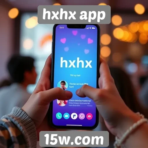 experiência social aprimorada no hxhx app
